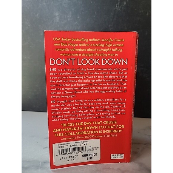 Don't Look Down by Bob Mayer and Jennifer Crusie (2007, Mass Market) - Picture 9 of 10